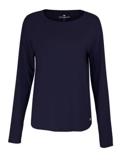 Tom Tailor Loungewear Langarm-Shirt 9 Tom Tailor Loungewear Langarm-Shirt -CALIDA-Shop Tom Tailor Loungewear Langarm Shirt blau 64006 6085 0630 1625052545