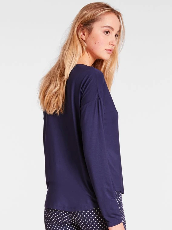 Tom Tailor Loungewear Langarm-Shirt 4 Tom Tailor Loungewear Langarm-Shirt – Bild 2