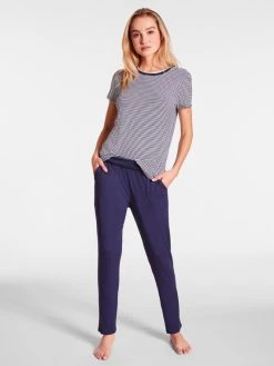 Tom Tailor Loungewear Loungehose 9 Tom Tailor Loungewear Loungehose -CALIDA-Shop Tom Tailor Loungewear Loungehose blau 64008 6085 0630 1625052562