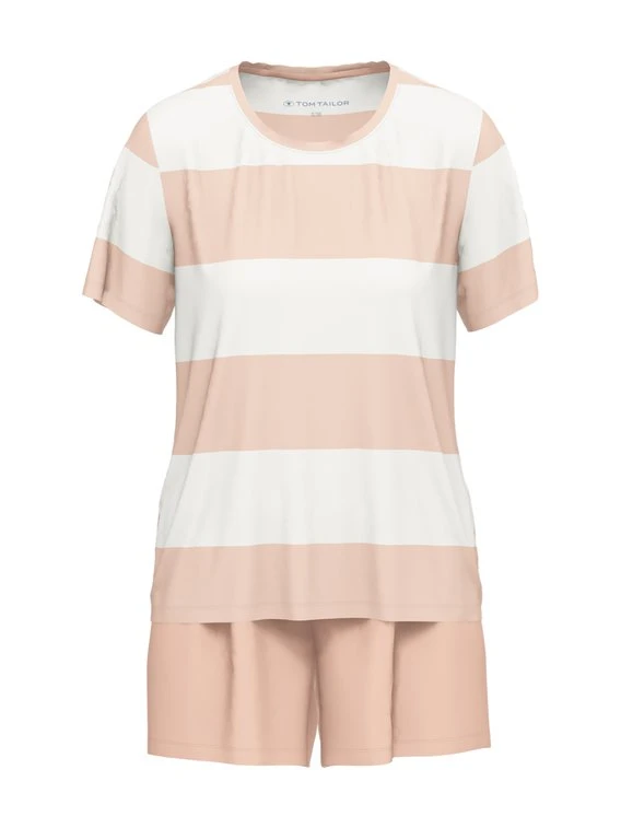 Tom Tailor Stretch Cotton Kurz-Pyjama 3 Tom Tailor Stretch Cotton Kurz-Pyjama