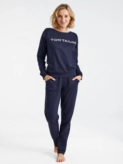 Tom Tailor Loungewear Sweathose -CALIDA-Shop Tom Tailor Loungewear Sweathose blau 064051 3023 0630 2