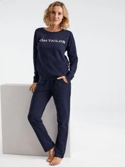 Tom Tailor Loungewear Sweathose -CALIDA-Shop Tom Tailor Loungewear Sweathose blau 064051 3023 0630 4