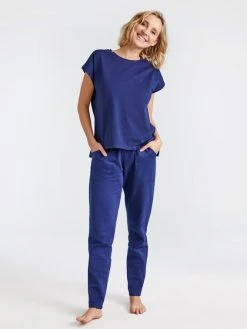 Tom Tailor Loungewear T-Shirt -CALIDA-Shop Tom Tailor Loungewear T Shirt blau 064072 6061 0630 2