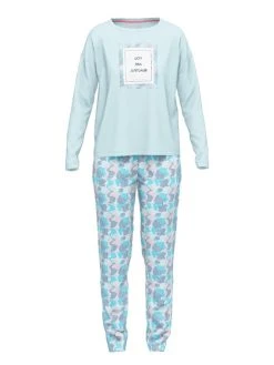 Tom Tailor Nightwear Pyjama 8 Tom Tailor Nightwear Pyjama -CALIDA-Shop Tom Tailor Nightwear Pyjama blau 060119 6085 0615 2