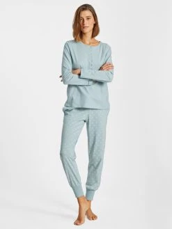 Triumph Lounge-Me Cotton Bündchenhose 10 Triumph Lounge-Me Cotton Bündchenhose -CALIDA-Shop Triumph Lounge Me Cotton Buendchenhose tuerkis 10209561 M024 2