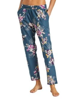Triumph Lounge-Me Cotton Flanell-Hose -CALIDA-Shop Triumph Lounge Me Cotton Flanell Hose blau 10209595 0032 3