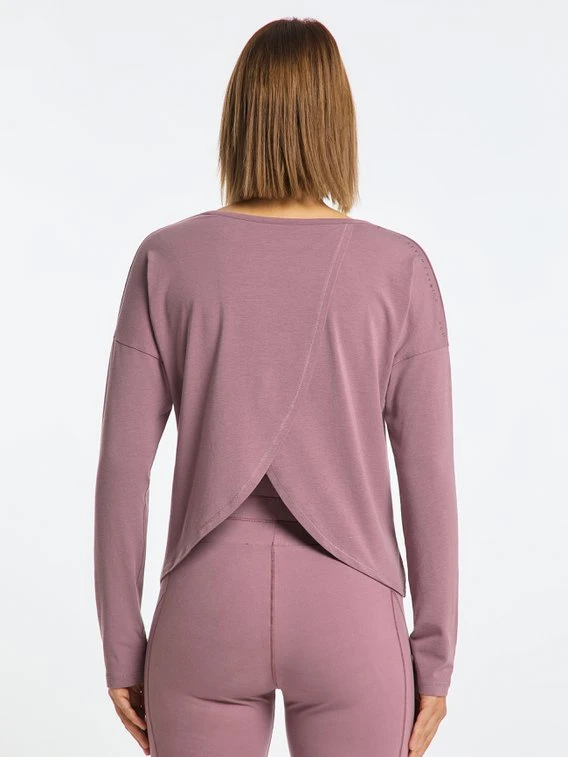 VENICE BEACH Ila Langarm-Shirt Mit Offenem Rücken 4 VENICE BEACH Ila Langarm-Shirt Mit Offenem Rücken – Bild 2