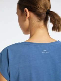 VENICE BEACH Wonder Kurzarm-Shirt 12 VENICE BEACH Wonder Kurzarm-Shirt -CALIDA-Shop Venice Beach Wonder T Shirt 16392 771 blau 4
