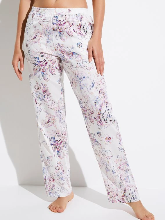 Zimmerli Cotton Sateen Print Hose, Lang 3 Zimmerli Cotton Sateen Print Hose, Lang